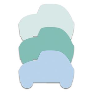 （まとめ） スリーエムジャパン ポストイット シルエットノート 強粘着 クルマ【×50セット】