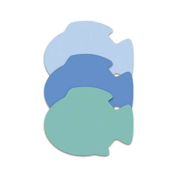 （まとめ） スリーエムジャパン ポストイット シルエットノート 強粘着 サカナ【×50セット】