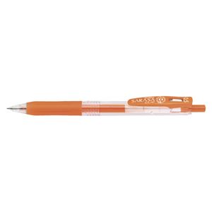 （まとめ） ゼブラ サラサクリップ ボール径：0.5mm ネオンカラー ネオンオレンジ【×50セット】