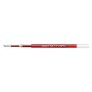 （まとめ） ゼブラ エマルジョンボールペン替芯 NC-0.7芯 赤 ボール径：0.7mm【×50セット】