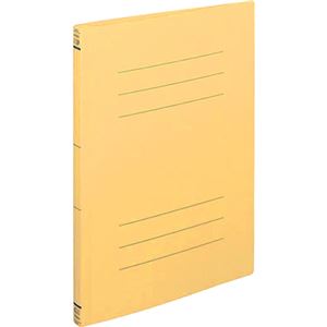 （まとめ） ナカバヤシ フラットファイルJ B4S イエロー【×50セット】