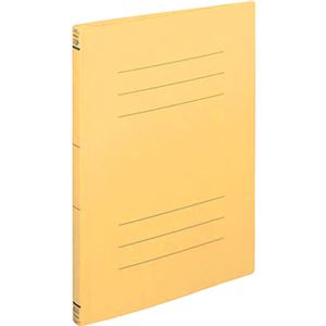 （まとめ） ナカバヤシ フラットファイルJ A5S イエロー【×50セット】