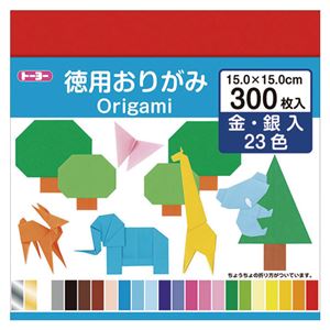 （まとめ） トーヨー 徳用おりがみ 15cm 300枚 No700【×50セット】