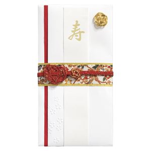 （まとめ） マルアイ 新金封 絢 白【×50セット】