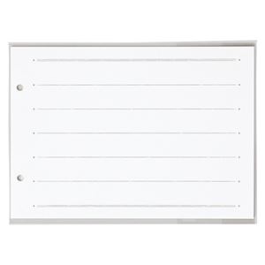 （まとめ） マルアイ ゲストブック クイル リフィル6行 5枚入【×50セット】