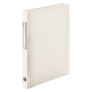 （まとめ） LIHIT LAB noie-style リングファイル A4 ホワイト【×50セット】