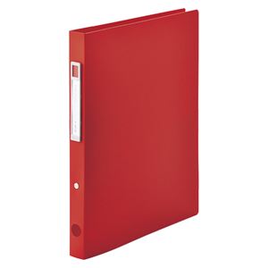 （まとめ） LIHIT LAB noie-style リングファイル A4 レッド【×50セット】