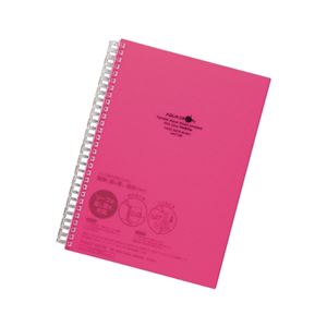 （まとめ） LIHIT LAB ツイストノート A5 赤【×20セット】