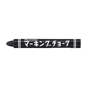 （まとめ） 呉竹 マーキングチョーク 黒 12本入【×20セット】