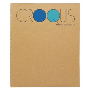 （まとめ） マルマン クロッキーブックSMLシリーズ Mサイズ ブルー【×20セット】