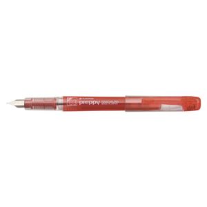 （まとめ） プラチナ萬年筆 プレピー万年筆 細字 レッド【×50セット】