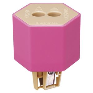 （まとめ） シヤチハタ ケズリキャップ ツイン ピンク【×50セット】