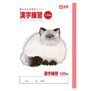 （まとめ） サクラクレパス 学習帳 漢字 120字【×50セット】