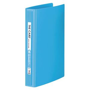（まとめ） セキセイ カードホルダー差替式 ライトブルー 180名用（ヨコ入れタイプ） 【×20セット】