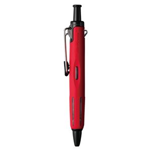 （まとめ） トンボ鉛筆 加圧式油性ボールペン エアプレス レッド ボール径：0.7mm【×20セット】