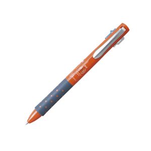 （まとめ） トンボ鉛筆 3色ボールペン リポータースマート ボール径：0.5mm オレンジ【×50セット】
