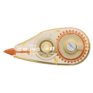 （まとめ） トンボ鉛筆 修正テープ モノCF5C オレンジ ［テープ寸法：幅5.0mm］【×50セット】