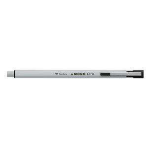 （まとめ） トンボ鉛筆 ホルダー消しゴム モノゼロメタル 角型 シルバー【×20セット】