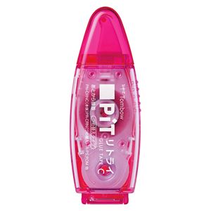 （まとめ） トンボ鉛筆 テープのり ピット リトライCN ベリー【×50セット】