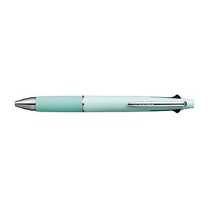 （まとめ） 三菱鉛筆 ジェットストリーム1000 ボール径：0.5mm 4＆1 ペールグリーン【×5セット】