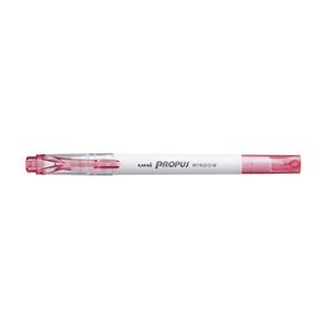 （まとめ） 三菱鉛筆 プロパスウインドウ PUS-103T スモークレッド【×50セット】