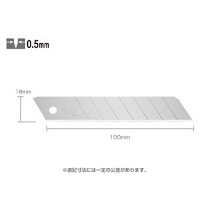 （まとめ） オルファ レフティ L型用替刃 大 10枚入【×50セット】