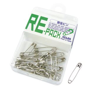 （まとめ） ベロス 安全ピン 小小 シルバー 27本入【×50セット】