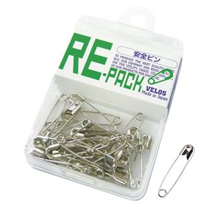 （まとめ） ベロス 安全ピン 小 シルバー 27本入【×50セット】