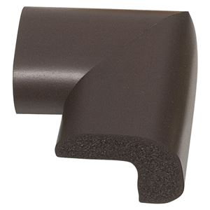 （まとめ） カーボーイ 安心クッションコーナー 大 ブラウン【×50セット】