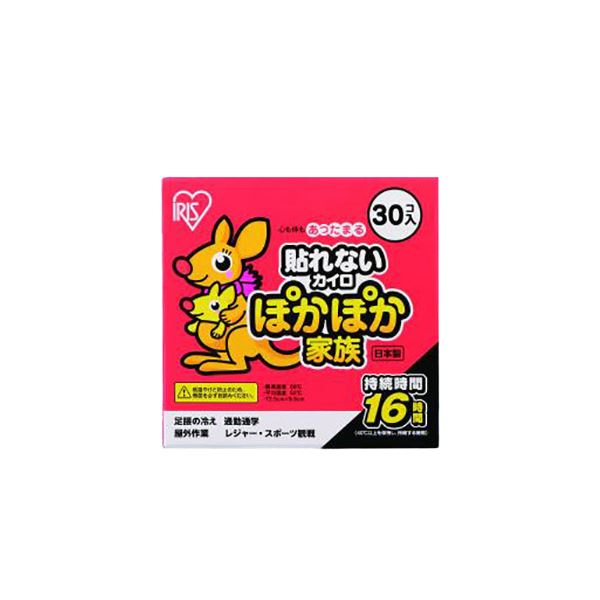 （まとめ） アイリスオーヤマ ぽかぽか家族 貼れないタイプ レギュラー 【×5セット】