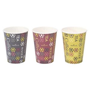 （まとめ） サンナップ ストロングカップ HMカフェ 275ml 50個 3種アソート 【×5セット】