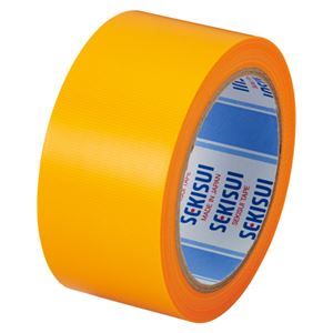 （まとめ） 積水 フィットライトテープ 強粘着 736 幅50mm×長25m マンゴー 【×10セット】