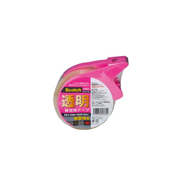 （まとめ） スリーエムジャパン 透明梱包用テープ 309シリーズ 軽量物梱包用 【×20セット】