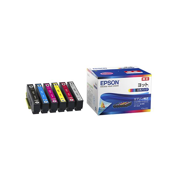 EPSON(エプソン)純正 インクカートリッジ 6色セット YTH-6CL