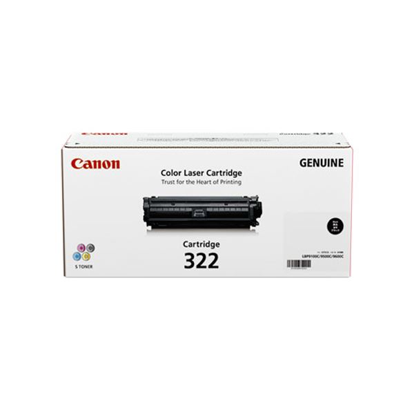 CANON(キヤノン) 純正 トナーカートリッジ 322BK ブラック CRG-322BLK