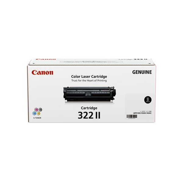 CANON(キヤノン) 純正 トナーカートリッジ 322IIBK ブラック CRG-322IIBLK