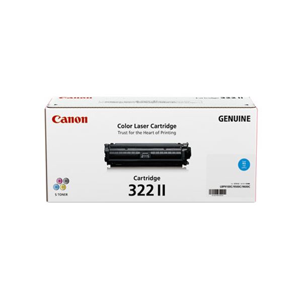 CANON(キヤノン) 純正 トナーカートリッジ 322IIC シアン CRG-322IICYN