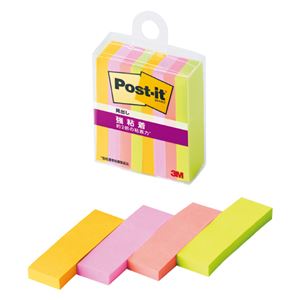 （まとめ） 3M ポスト・イット強粘着見出しマルチカラー6 【×5セット】