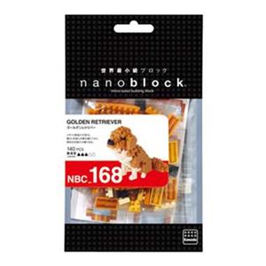 カワダ NBC_168 ゴールデンレトリバー nanoblock(ナノブロック) 商品写真