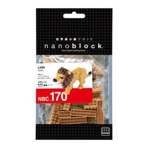 カワダ NBC_170 ライオン nanoblock(ナノブロック) 商品写真