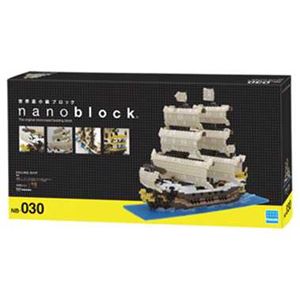 カワダ NB-030 nanoblock 帆船 【nanoブロック】 商品写真1