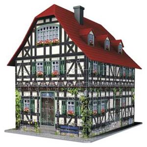 カワダ 125722 3Dパズル 中世の家屋 【ジグソーパズル】 商品写真