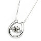 ダイヤモンド ネックレス プラチナ Pt900 0.3ct 揺れる ダイヤ ダンシングストーン ダイヤネックレス 馬蹄 ペンダント 正規品タグ 鑑別カード付き - 縮小画像1