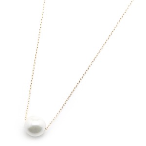 アコヤ真珠 ネックレス パールネックレス K18 ピンクゴールド 8mm 8ミリ珠 40cm 長さ調節可能(アジャスター付き) あこや真珠 ペンダント パール 本真珠 商品写真2
