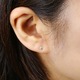 ダイヤモンド ピアス プラチナ Pt900 0.3ct スタッドピアス ダイヤピアス 0.3カラット シンプル 鑑別カード - 縮小画像3