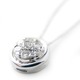 ダイヤモンド ネックレス K18 ホワイトゴールド 0.22ct ７ダイヤ コロネットセッティング Hカラー SIクラス 0.22カラット ペンダント 限定1点限り - 縮小画像2