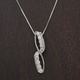 ダイヤモンド ネックレス プラチナ Pt900 0.3ct ダイヤ10石 ペンダント - 縮小画像4