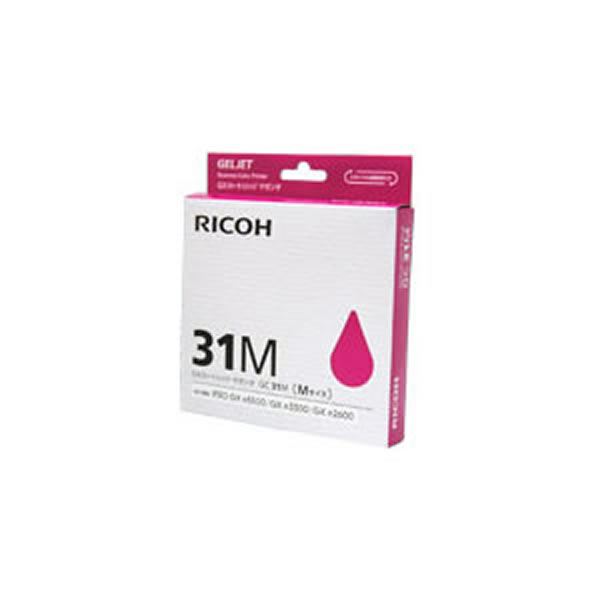 【業務用5セット】【純正品】 RICOH リコー インクカートリッジ/トナーカートリッジ 【GC31M M マゼンタ】 ×5セット