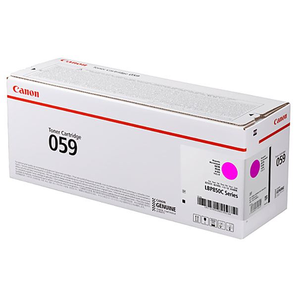 （まとめ）【純正品】CANON 3621C001 トナーカートリッジ059マゼンタ【×5セット】