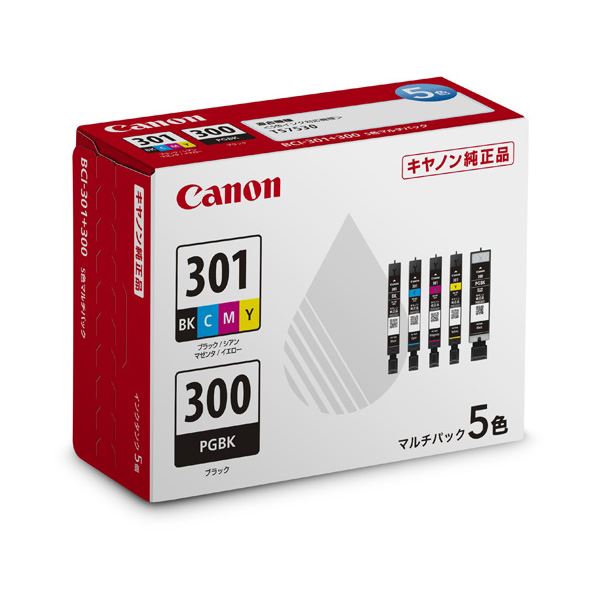 【純正品】 CANON(キヤノン) 5335C001 BCI-301+BCI-300 マルチ